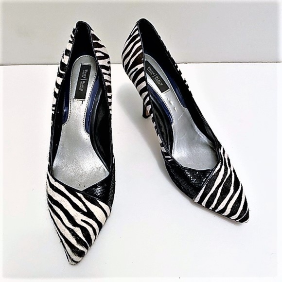 White House Black Market Shoes - White House Black Market | Zebra Pumps Size 8.5